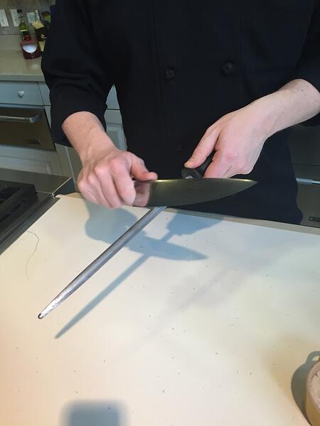 Honing a Knife