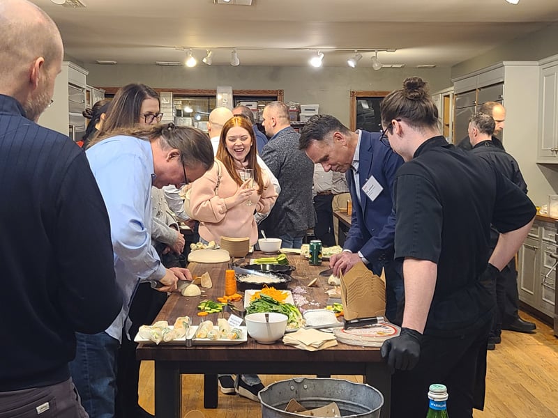 private event hands on work