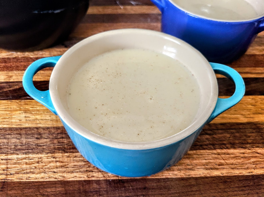 Baked Goose Egg Custard