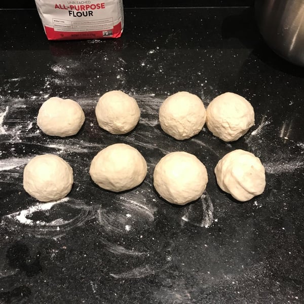 8 dough balls