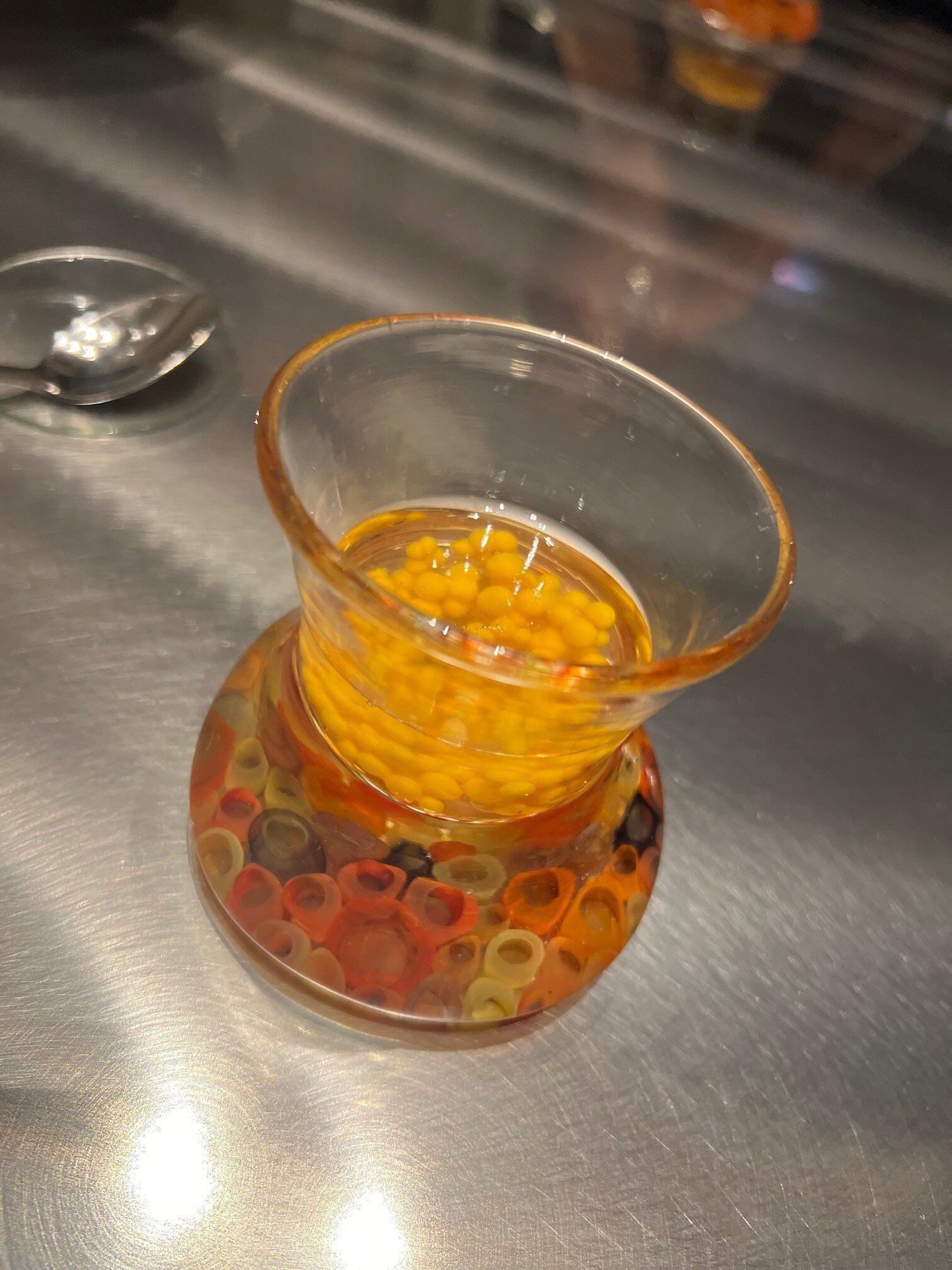 Alinea roe in gelatin