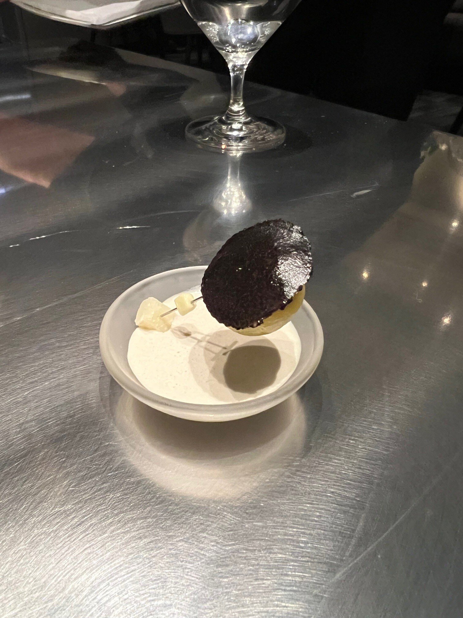 Alinea hot potato cold potato