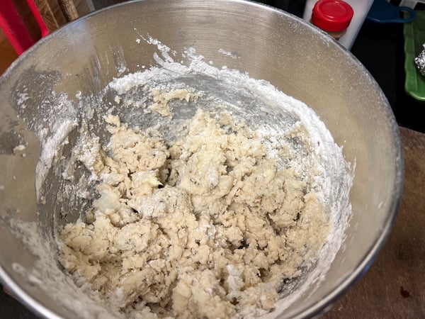 dough in bowl