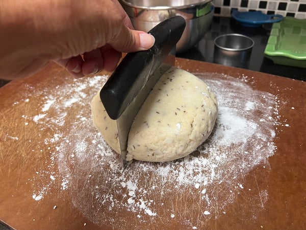 halving dough