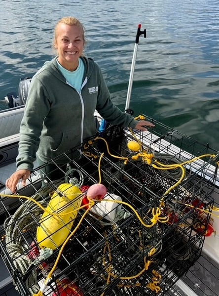 Me with crab traps