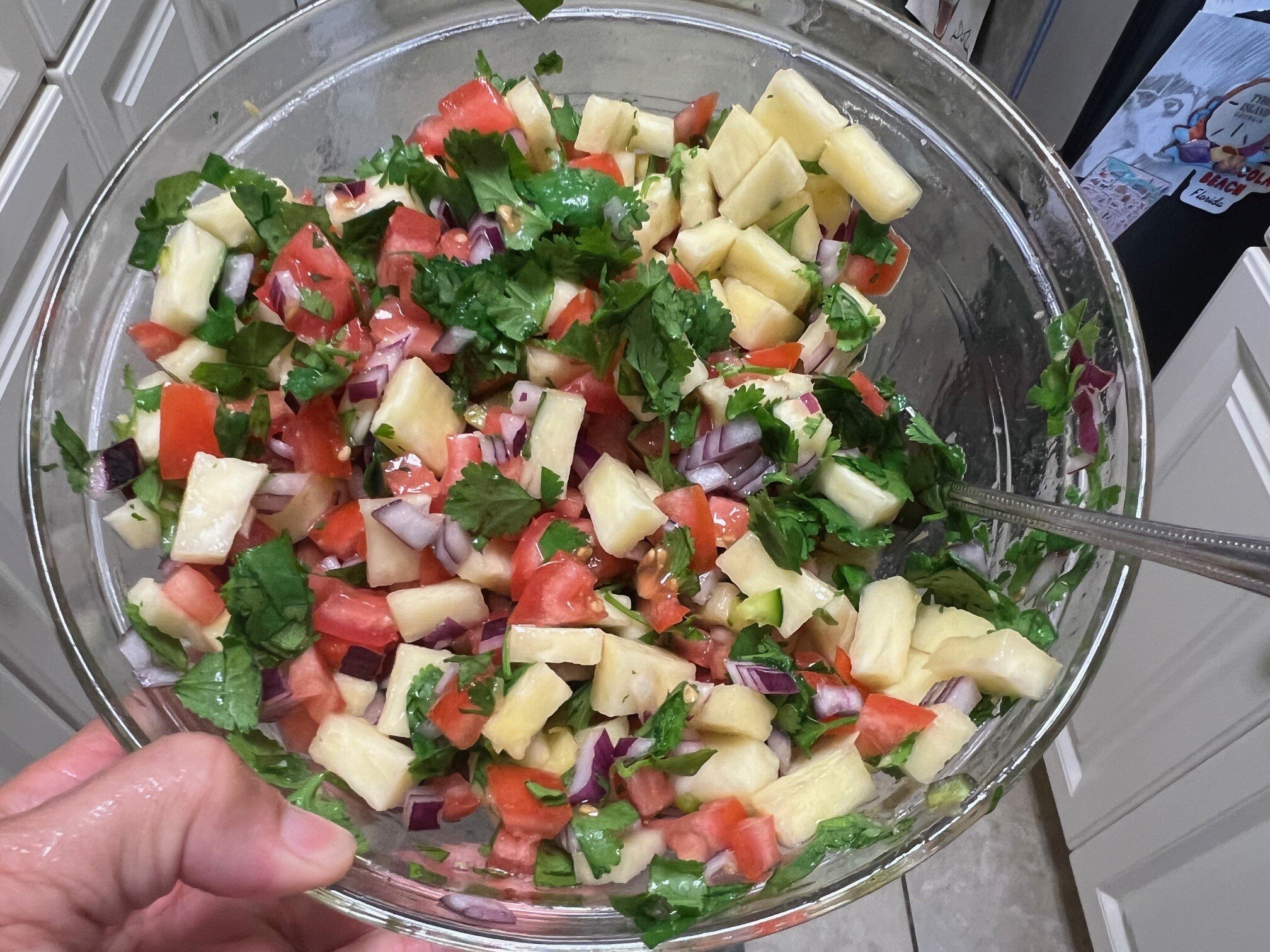 Pineapple salsa