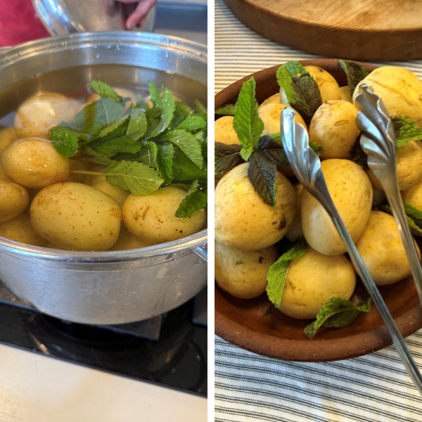 Ballymaloe potatoes