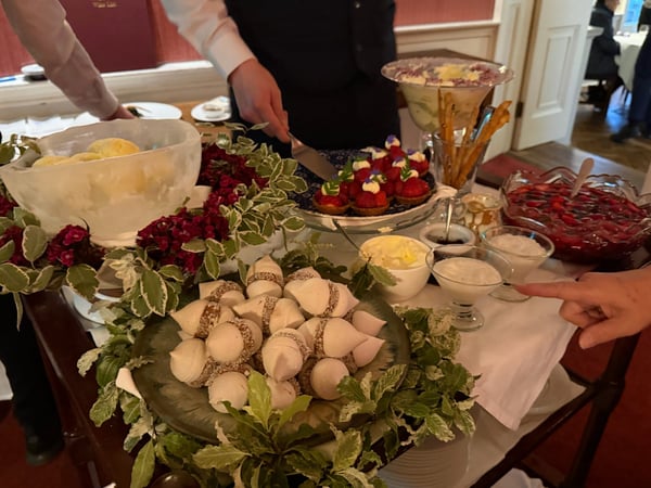Ballymaloe Dessert Trolley