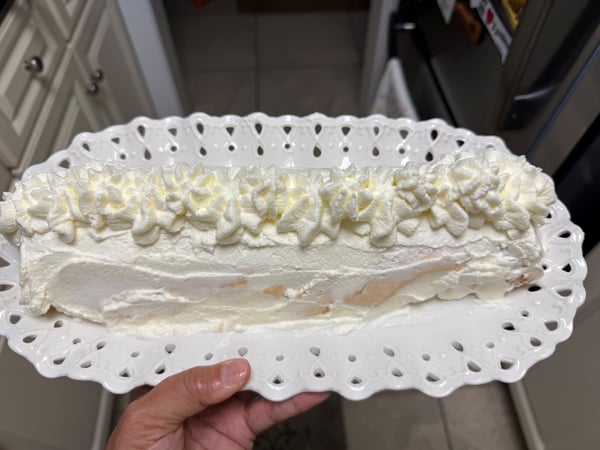 Cake decorated