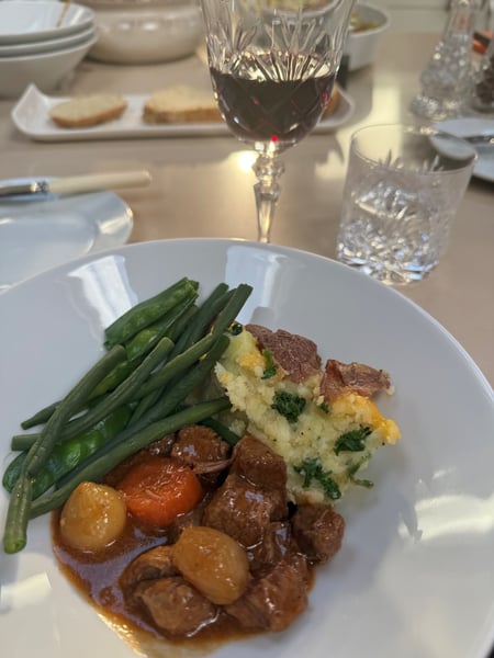 Finished plate at Anns