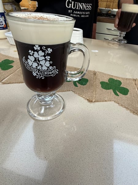 Irish coffee