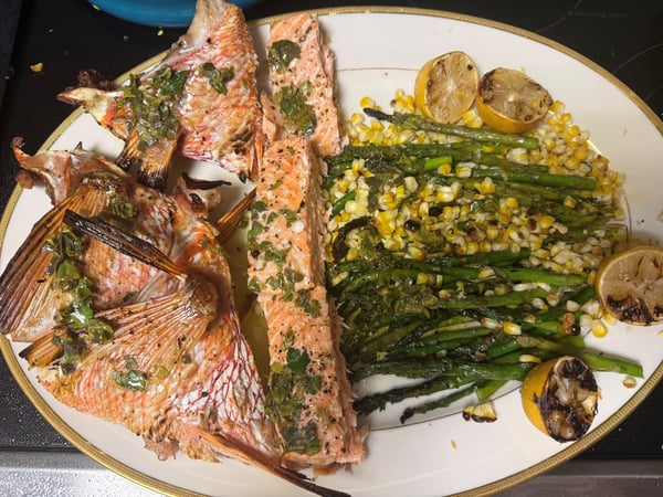 Seafood at home