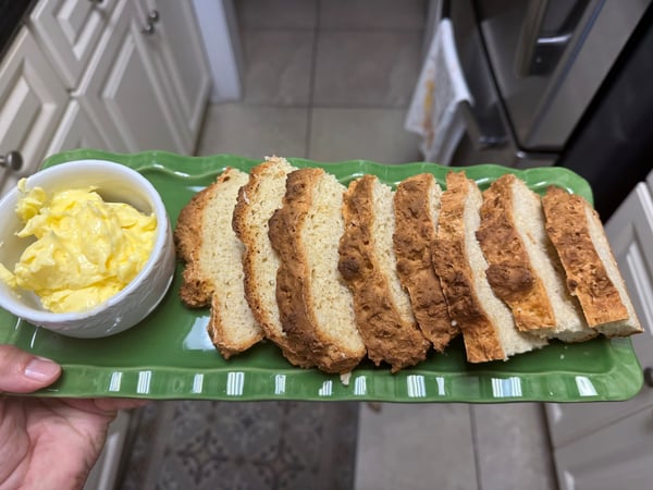 Soda bread at home