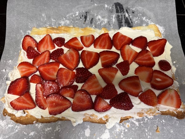 Strawberries spread