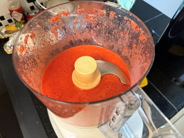 Strawberry sauce