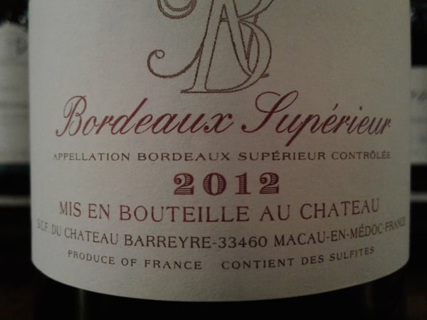 Bordeaux Label