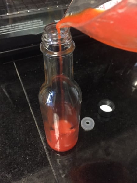 Bottling Hot Sauce