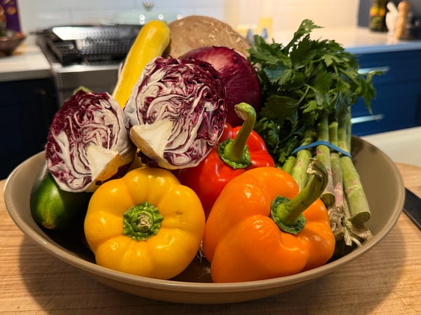 Bowl of vegetables