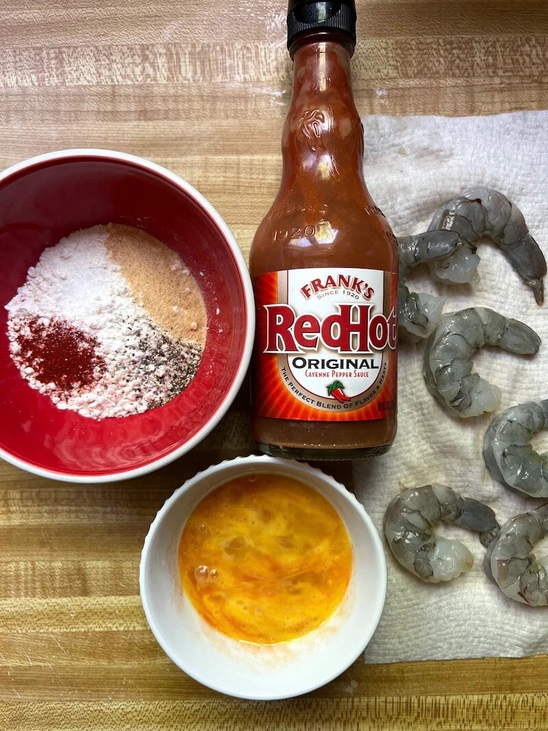 Buffalo shrimp ingredients