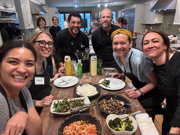 CBC ladies with chefs