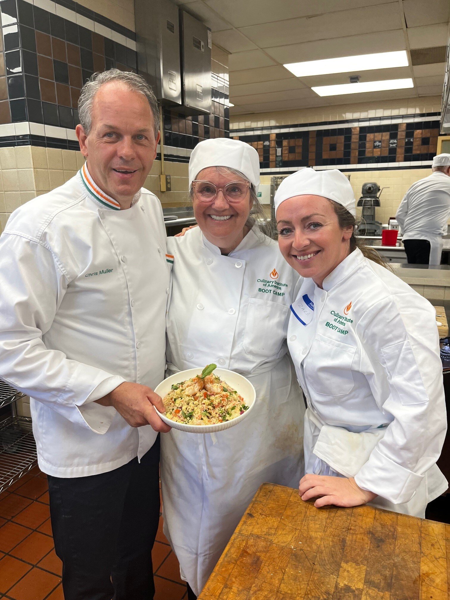 Pat and Chef Chris Muller