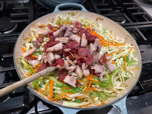 Cooking Pancit