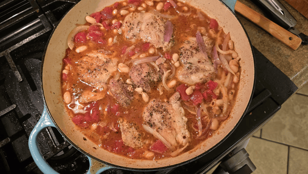 Chicken Back to Braise