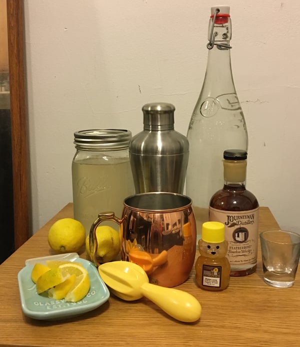 Ginger Cocktail Ingredients
