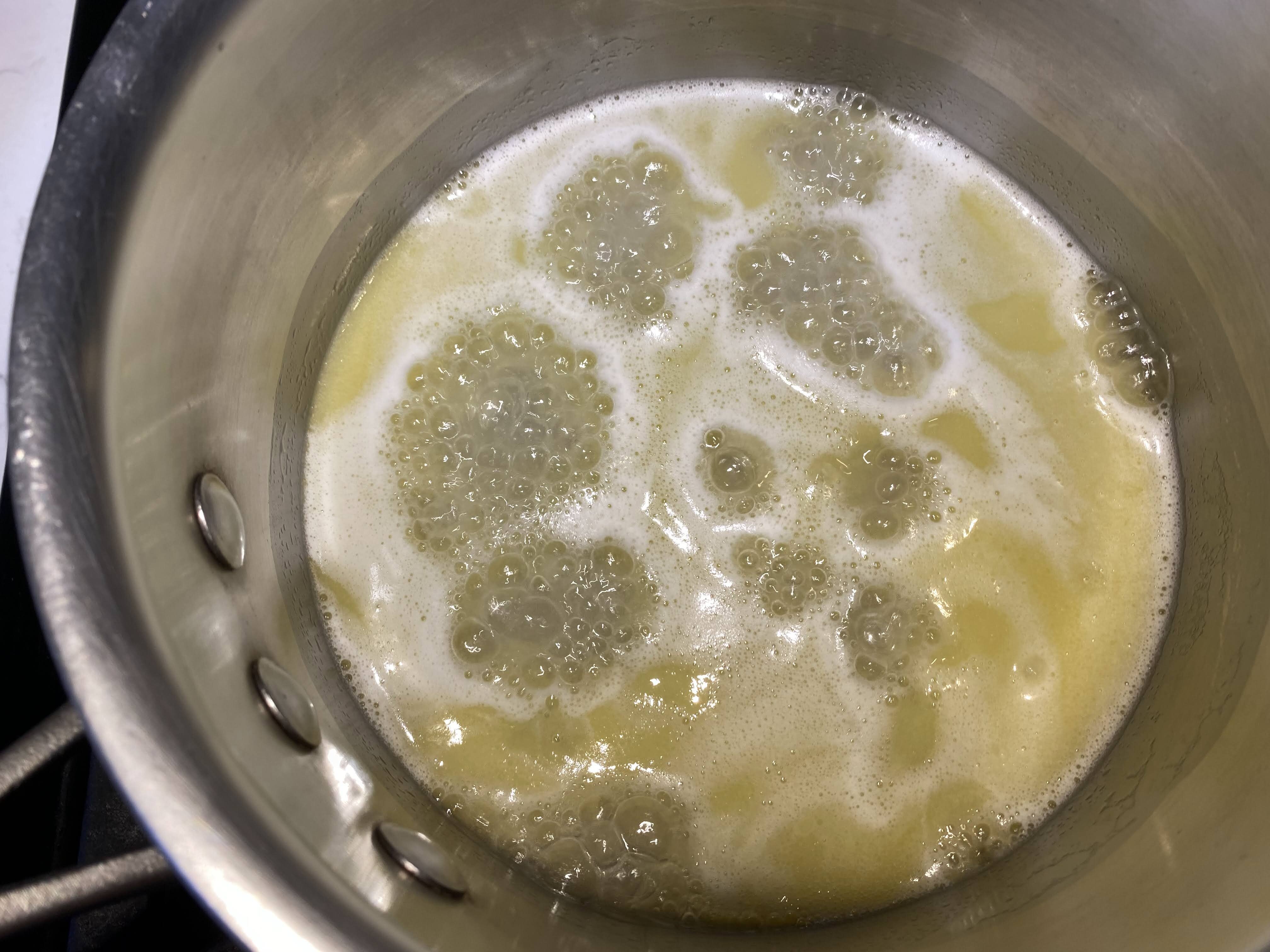 Cooking pate a choux