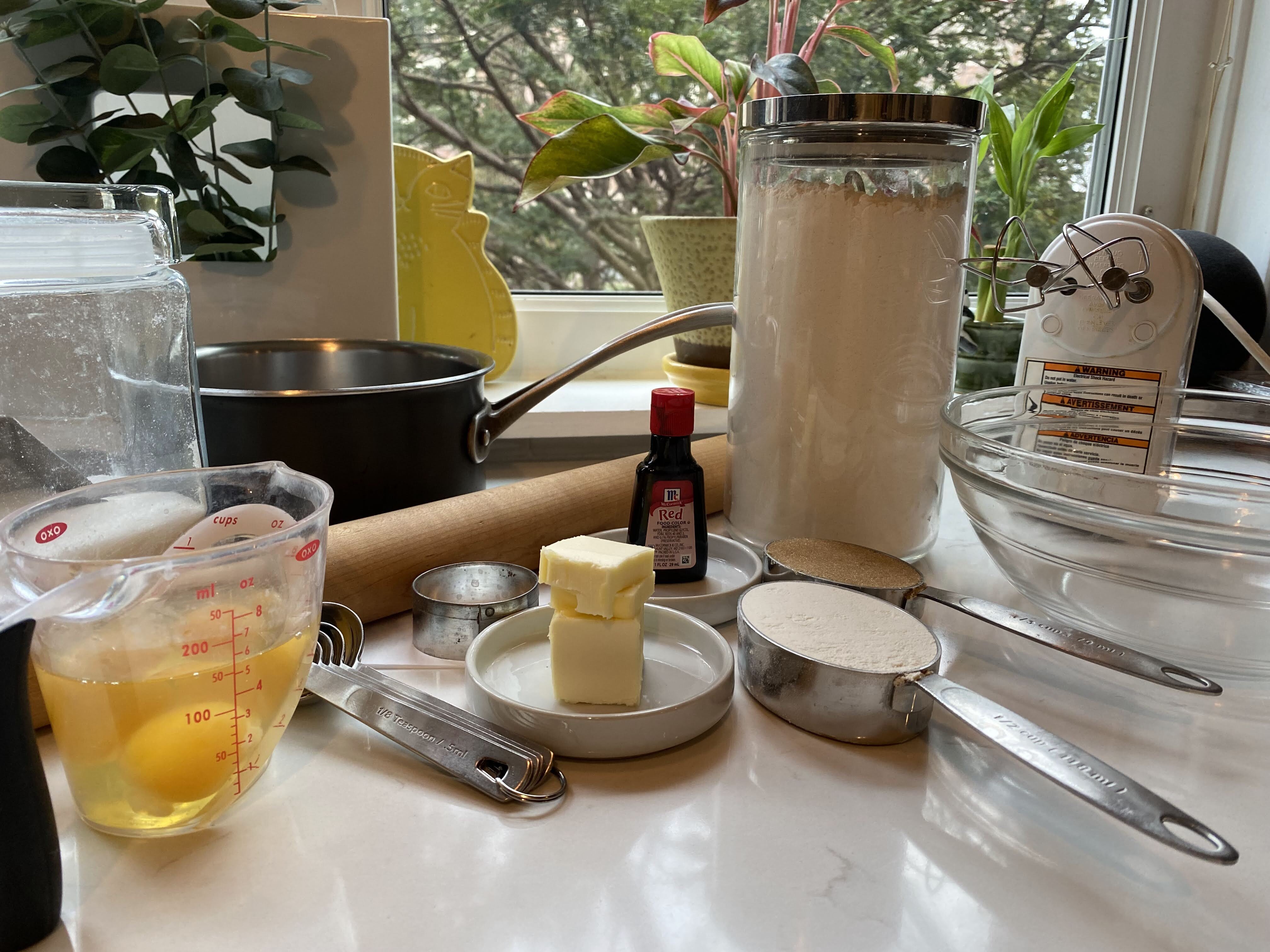 Craquelin mise en place