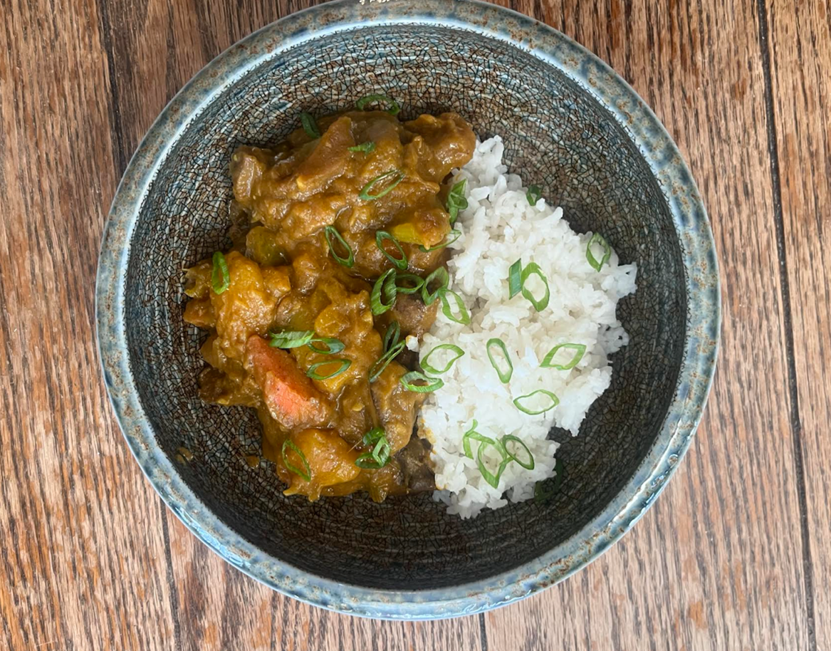 Curry with rice