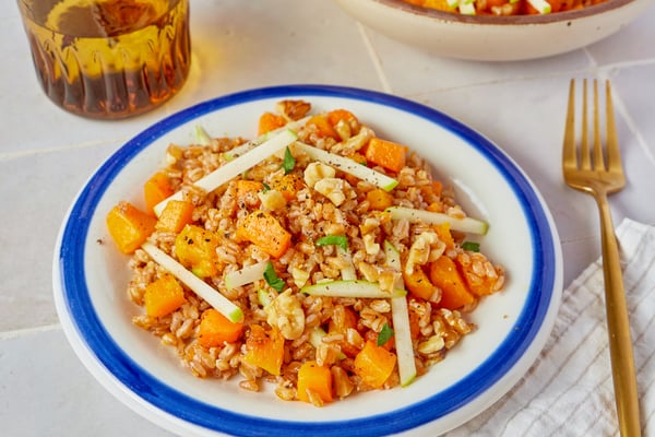 Farro and Butternut Squash