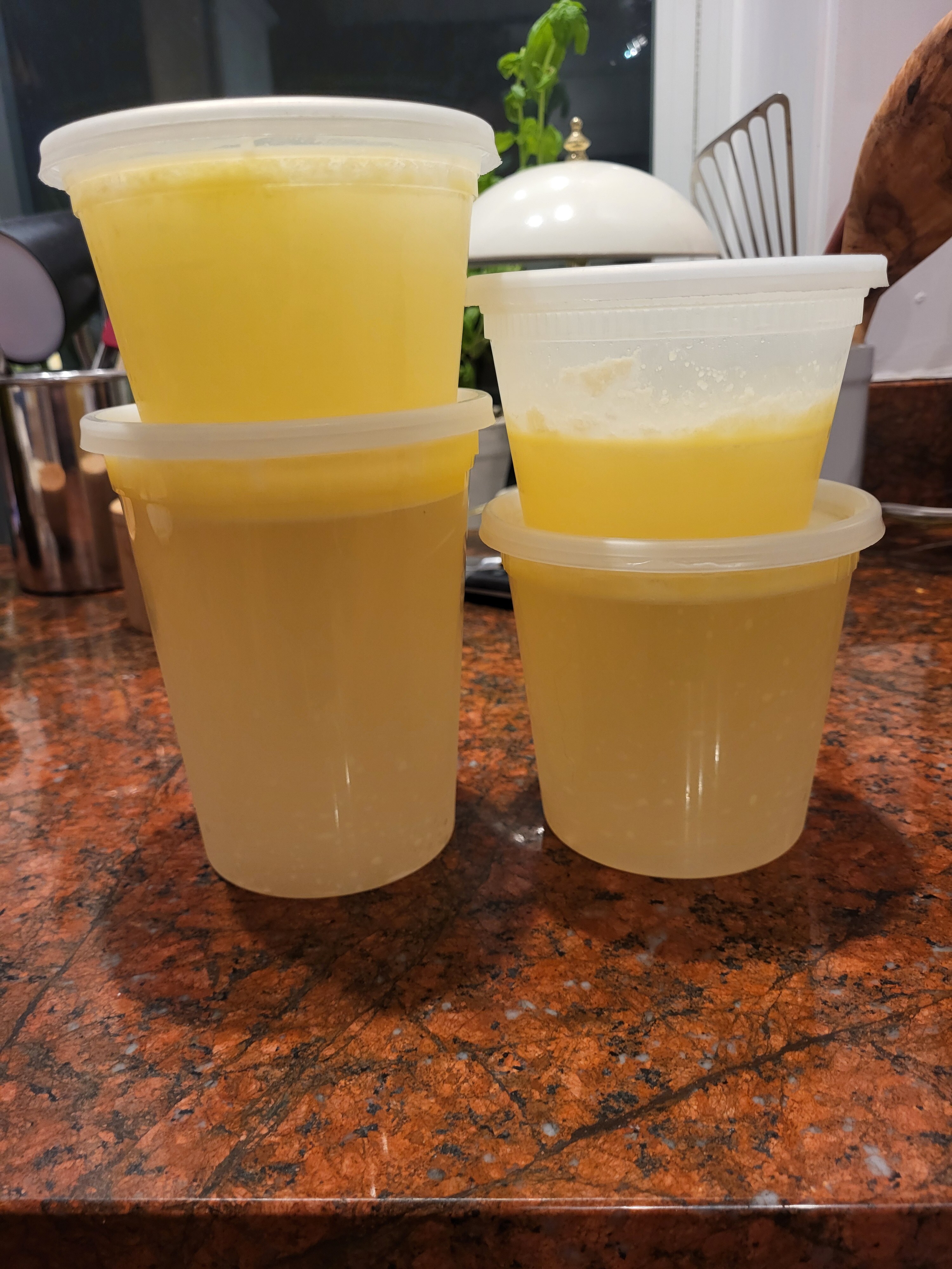 Finished Parmesan stock