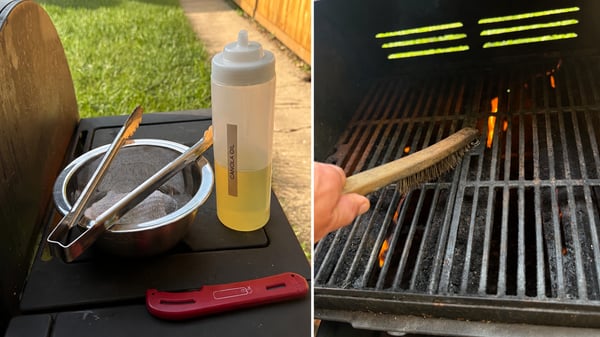 Grill prep