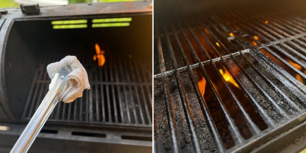 Grill prep