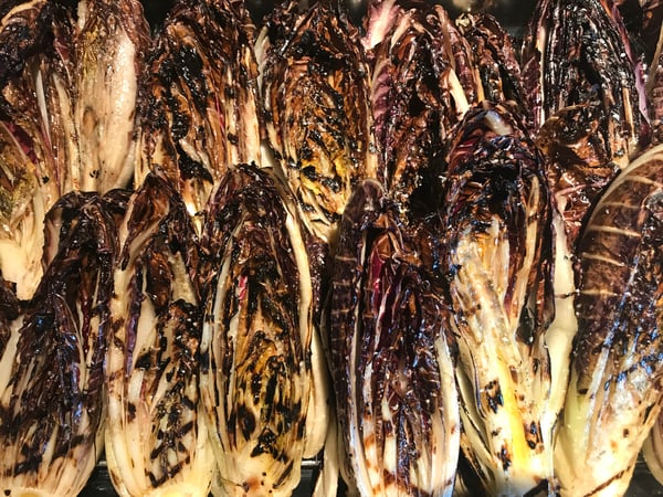 Grilled radicchio