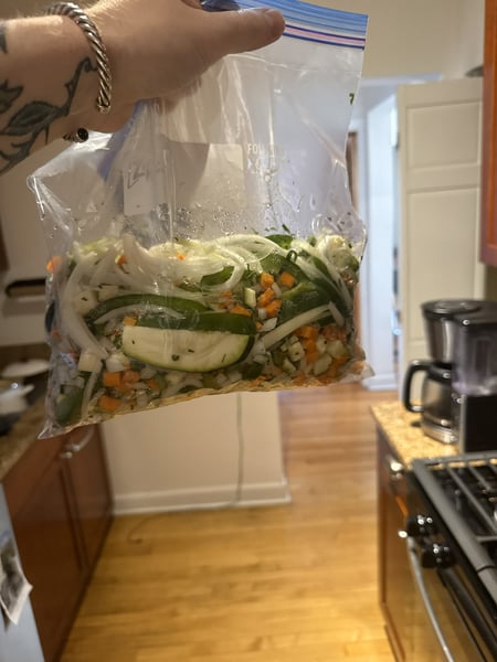 Veggies from Knife Skills