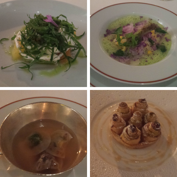 L'Arpege meal