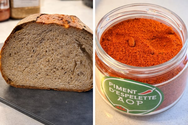Bread and Espelette Pepper