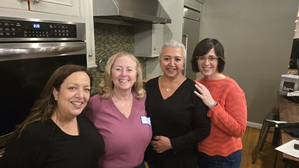 Ladies at Cook like a tuscan reunion