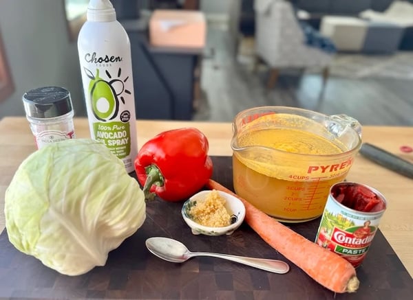 Cabbage ingredients