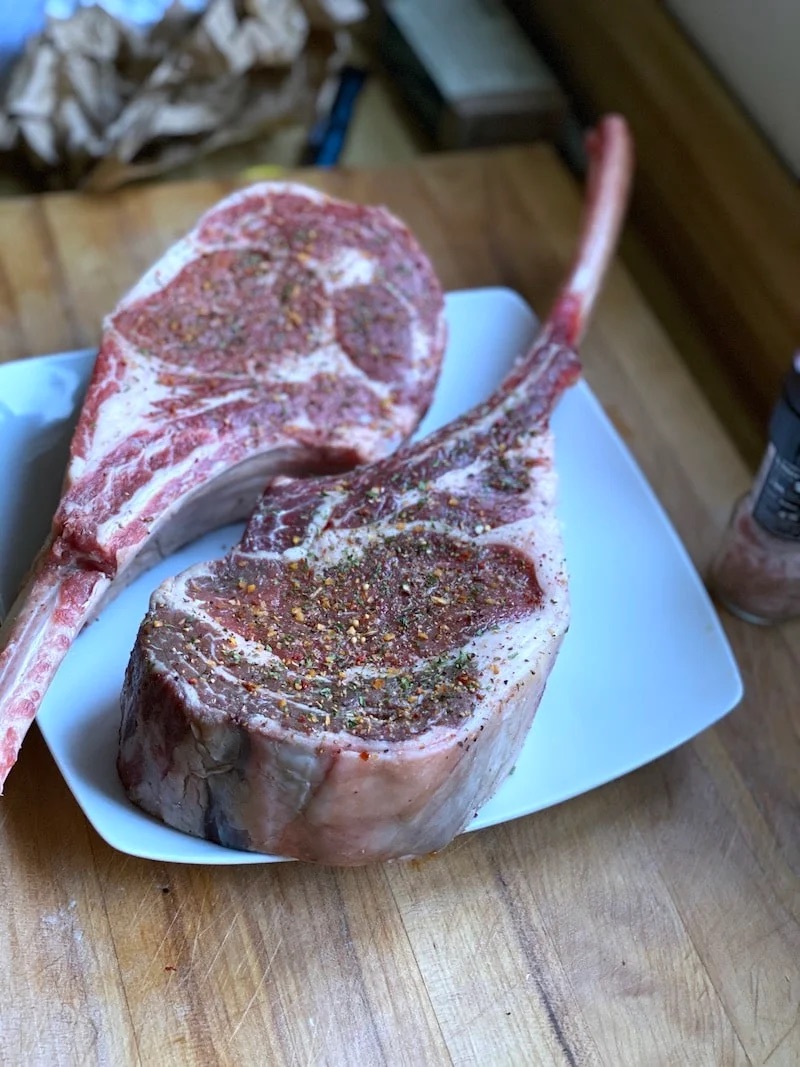 Seasoned Tomahawk