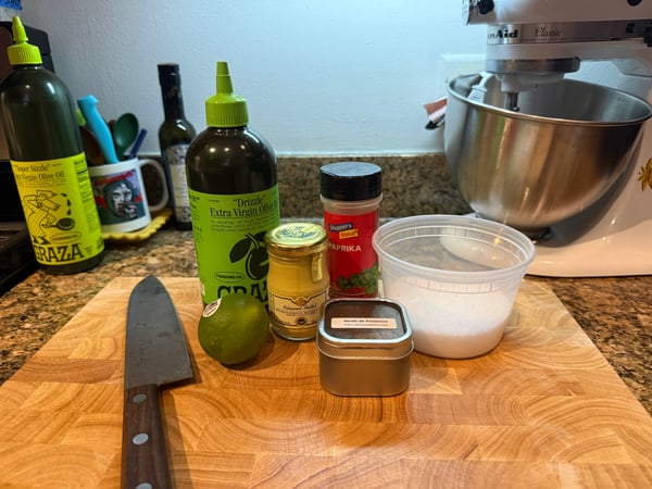 Marinade ingredients