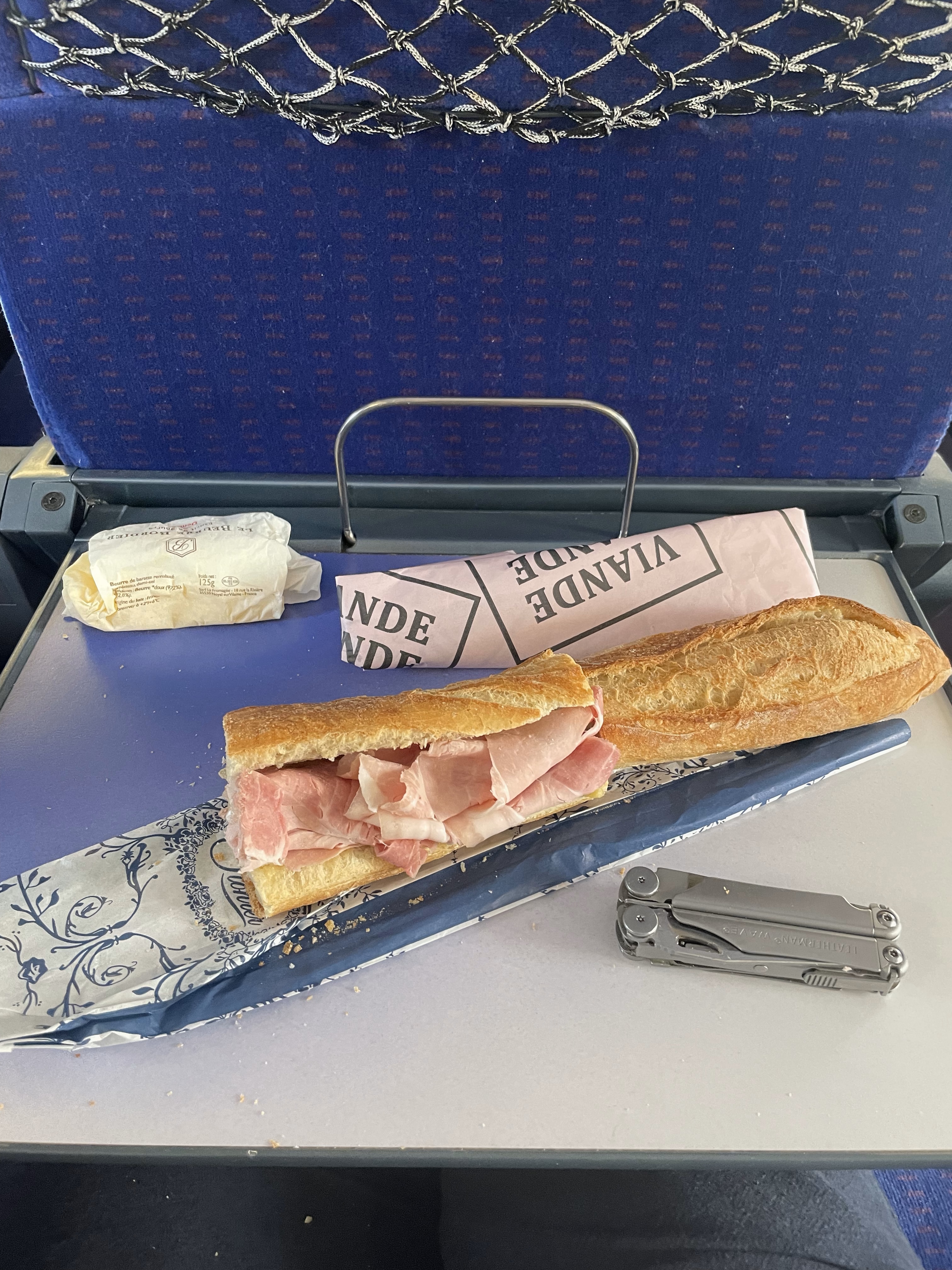 Jambon buerre sandwich