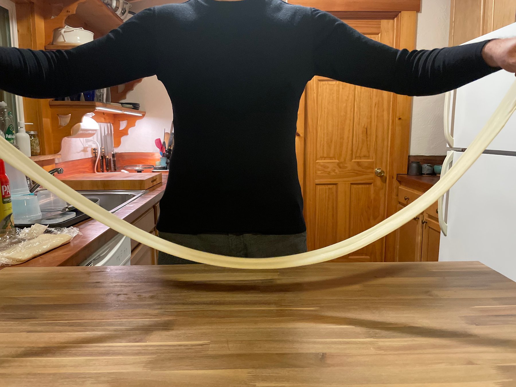 Hand Pulled Noodles for Lunar New Year