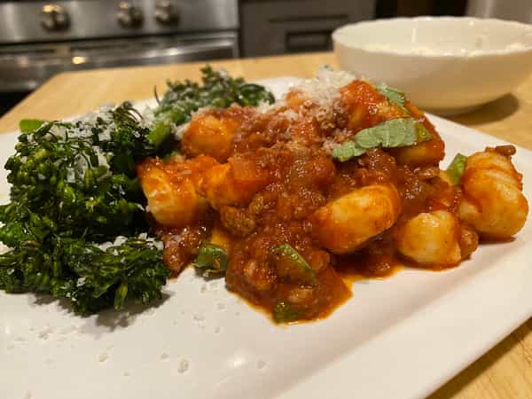 Duck Ragu with Broccolini