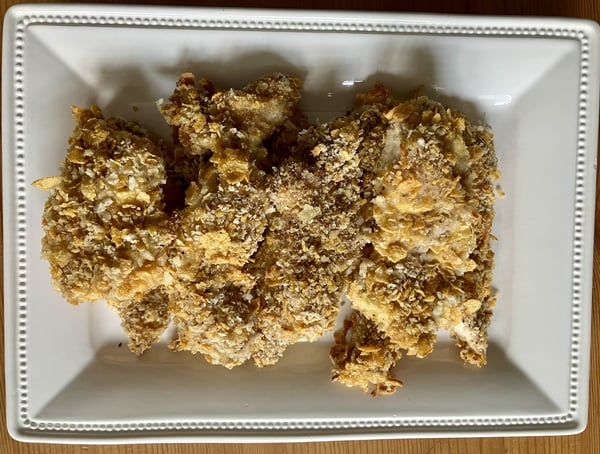 Plated Chicken Tenders