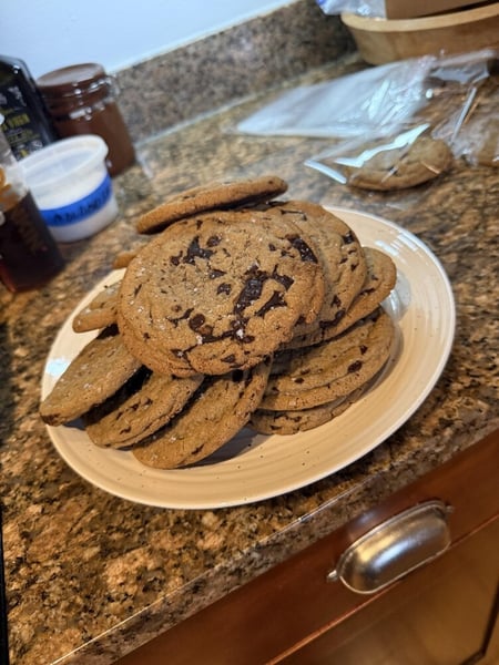 Plated cookies