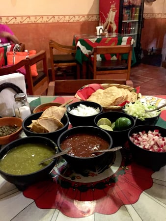 Pozole Toppings