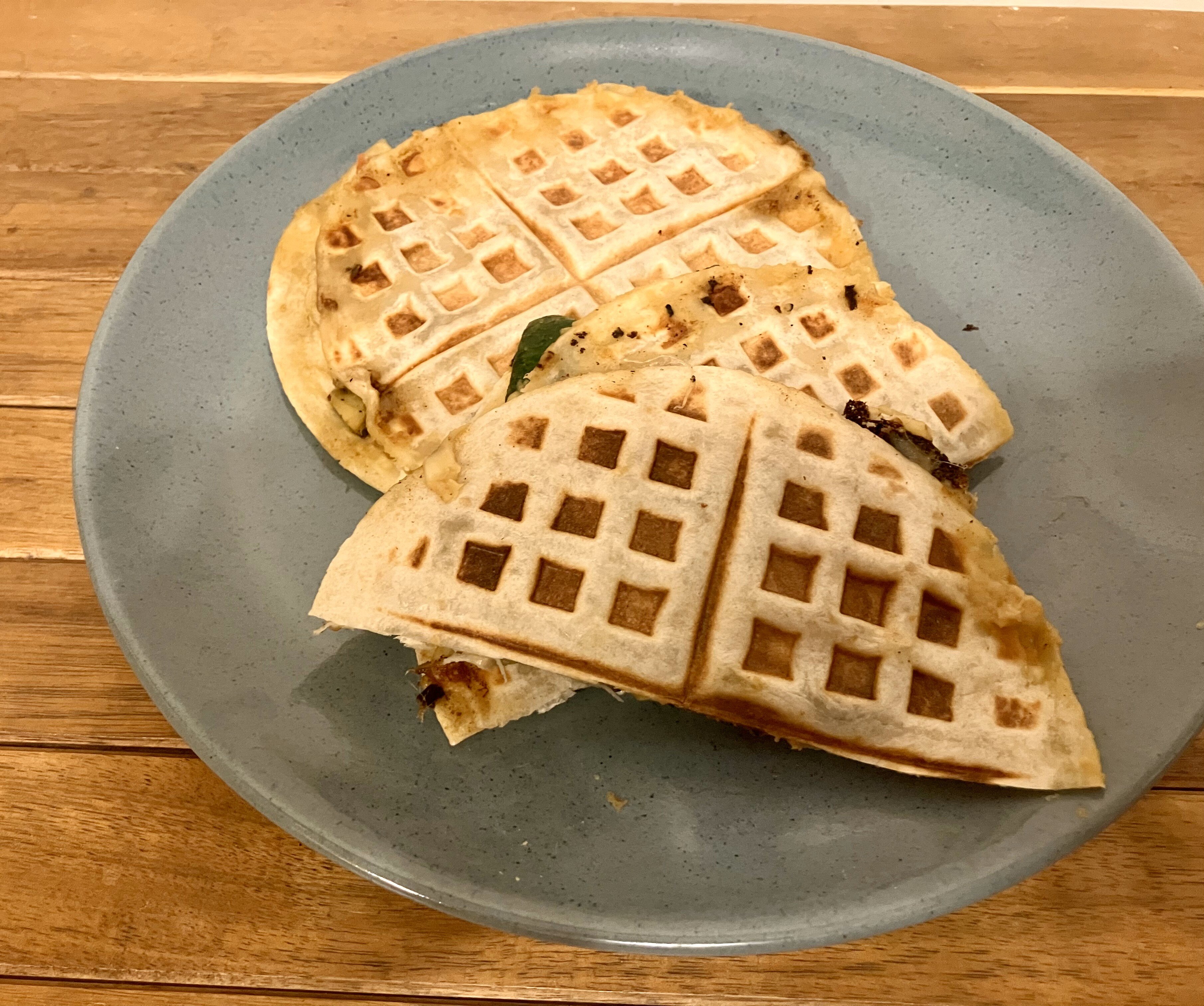 Waffle Quesadillas